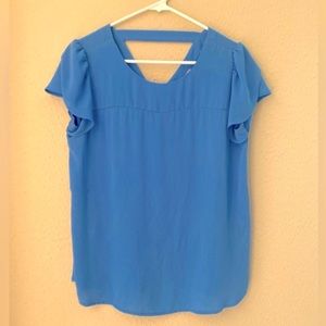 Loft business casual (V back) top Sz S